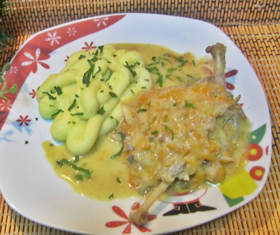 Fazan cu sos vanatoresc