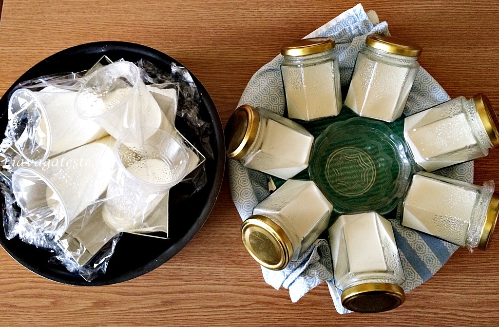 Pana cota cu piure din fructe tropicale