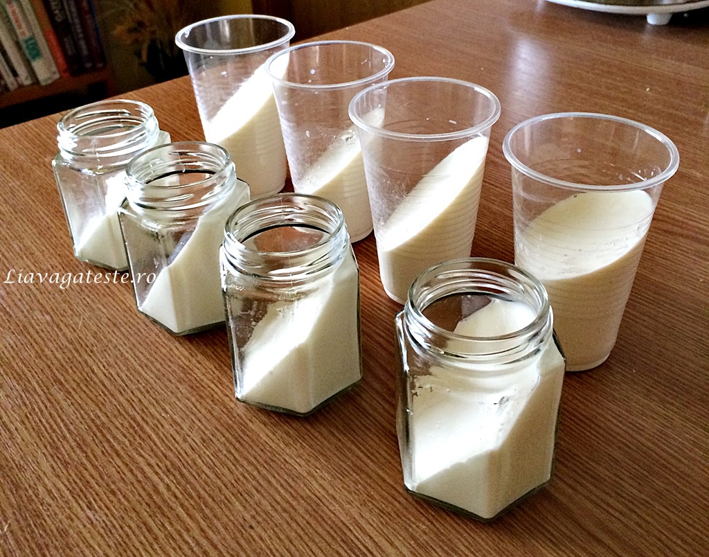 Pana cota cu piure din fructe tropicale