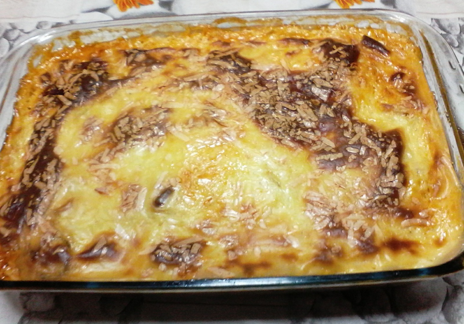 Musaca greceasca cu vinete si cartofi