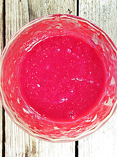 Tiramisu cu piure de zmeura