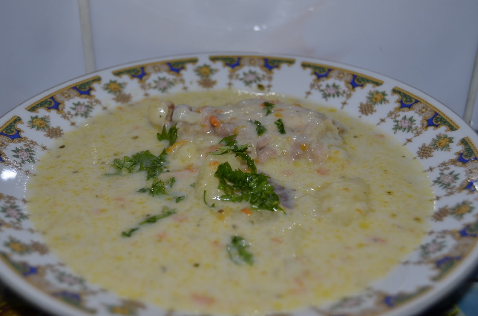 Carne de pui cu smantana