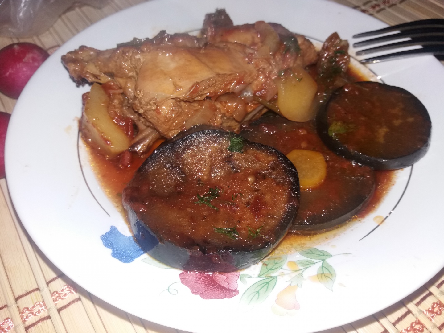 Pui cu legume la cuptor