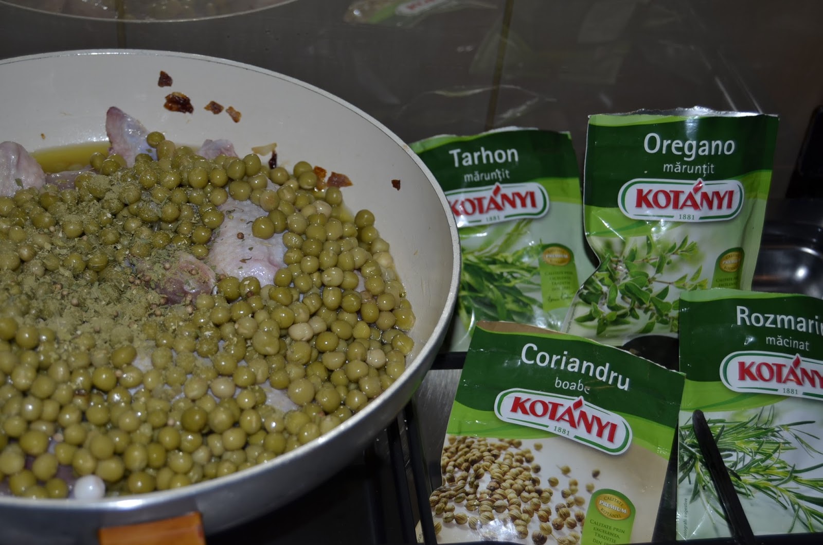 Mazare cu pui la tigaie