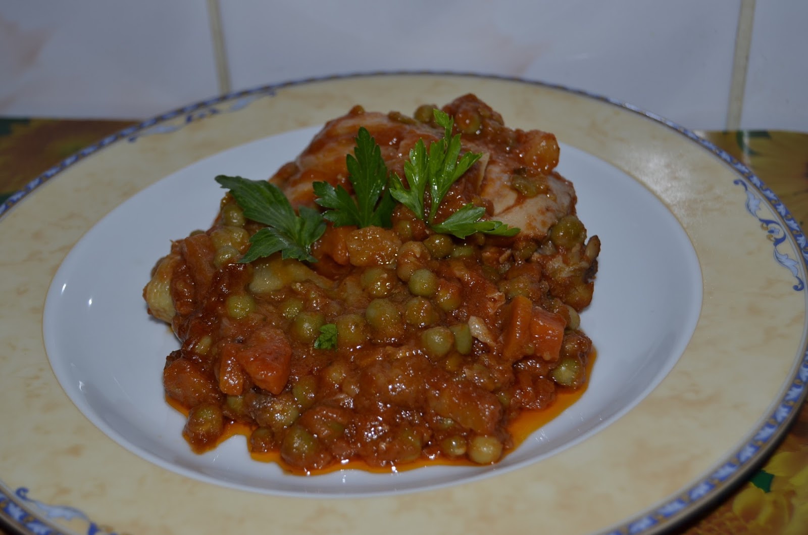 Mazare cu pui la tigaie