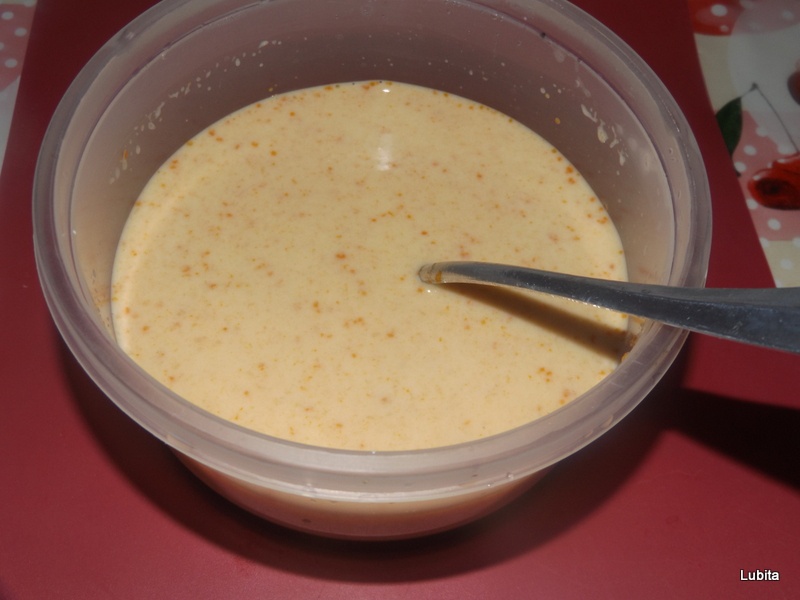 Inghetata de pepene galben