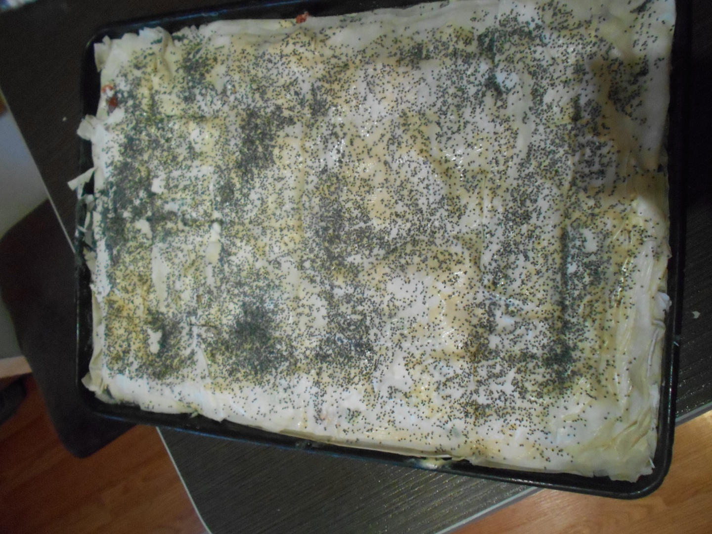 Placinta cu cas si legume