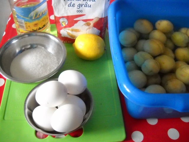 Prajitura cu piersici