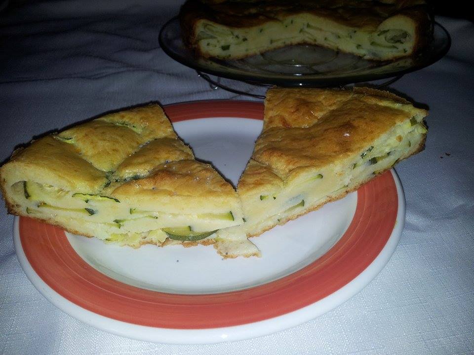 Tarta rustica cu dovlecei