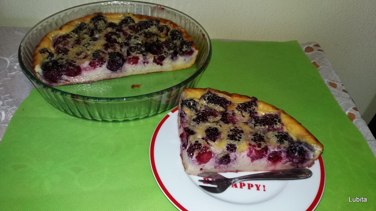 Clafoutis cu mure