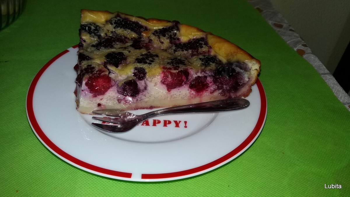 Clafoutis cu mure