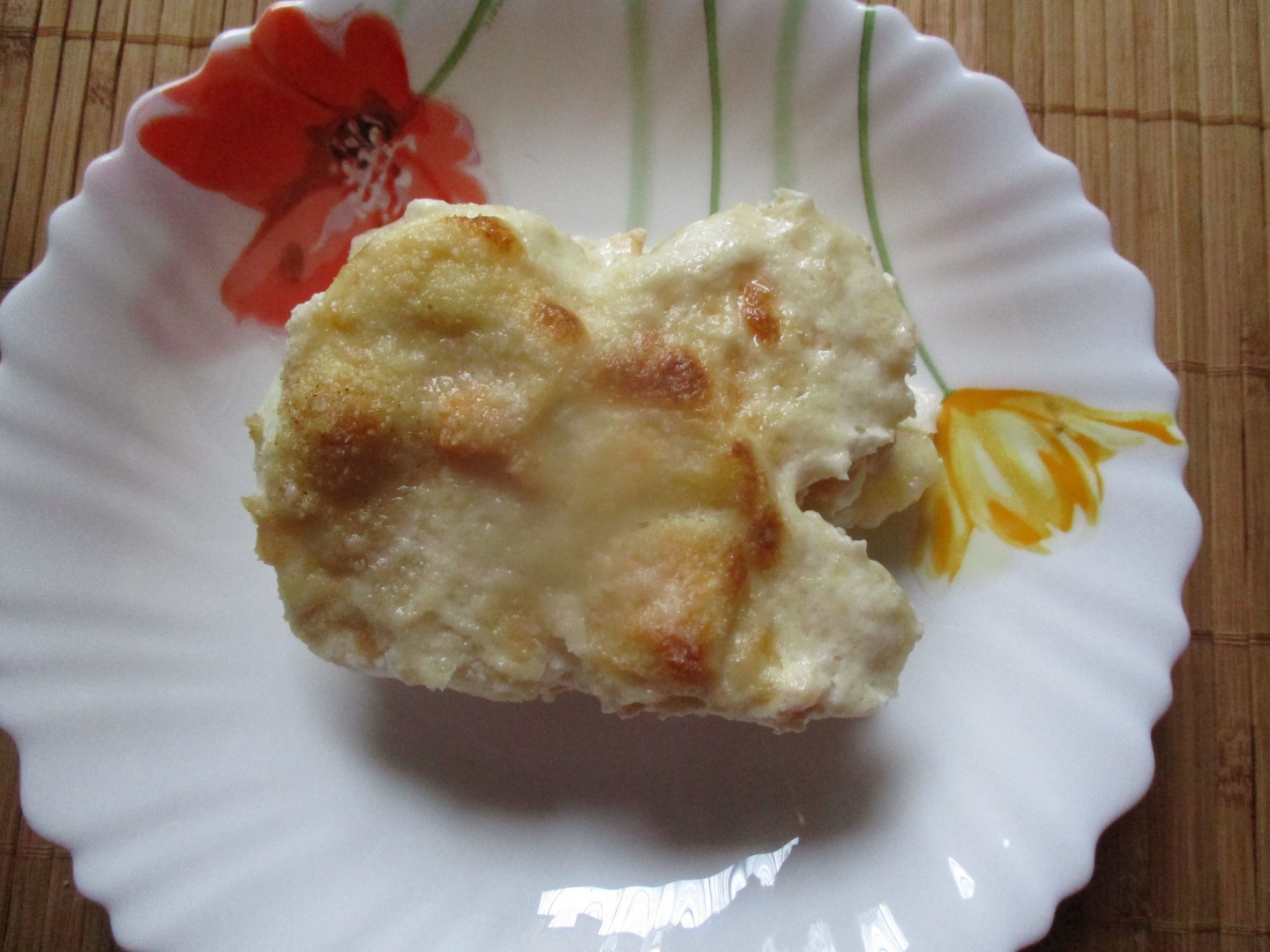 Cartofi cu ouă la cuptor