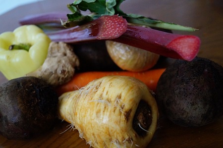 Supa crema de sfecla si rubarba