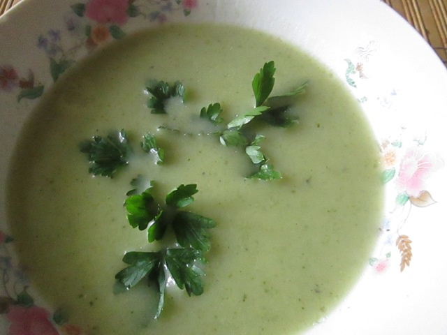 Supă cremă de brocoli- de post