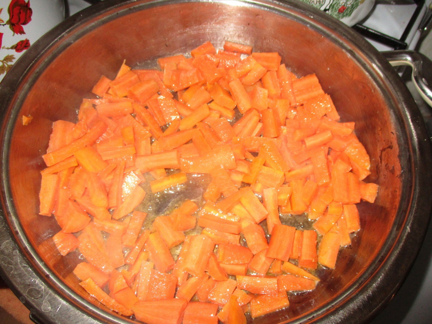Mancare de morcovi sote