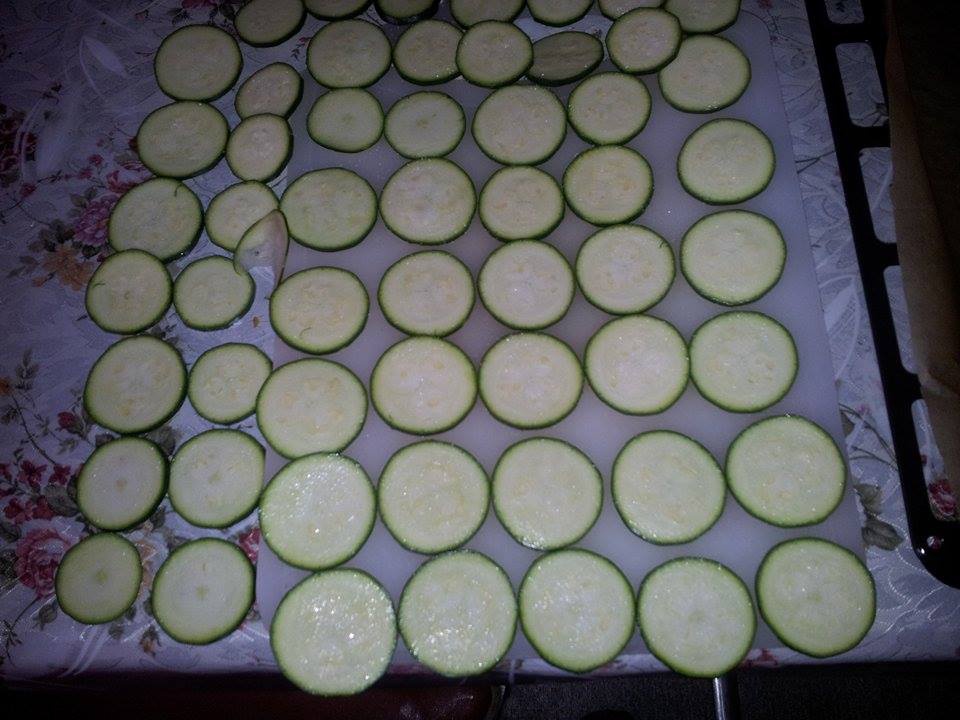 Cipsuri din dovlecel verde la cuptor