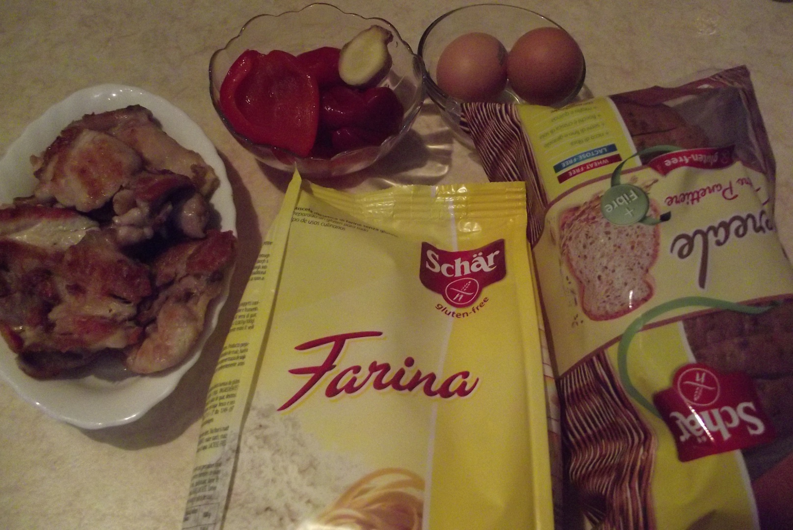 Rulouri aperitiv, cu felii de paine toast