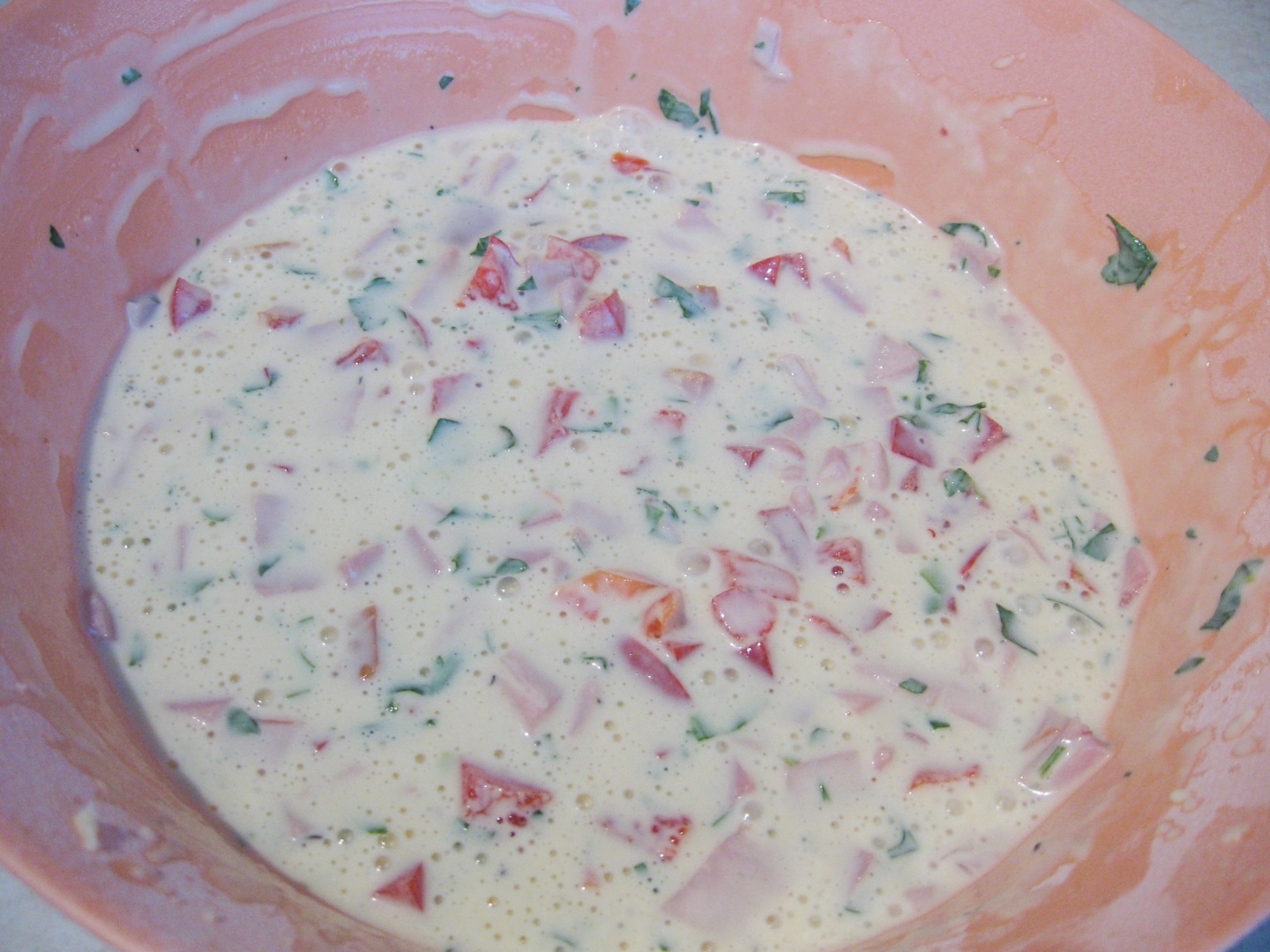 Budinca aperitiv cu sunca si ardei – reteta simpla, gustoasa si foarte usor de preparat