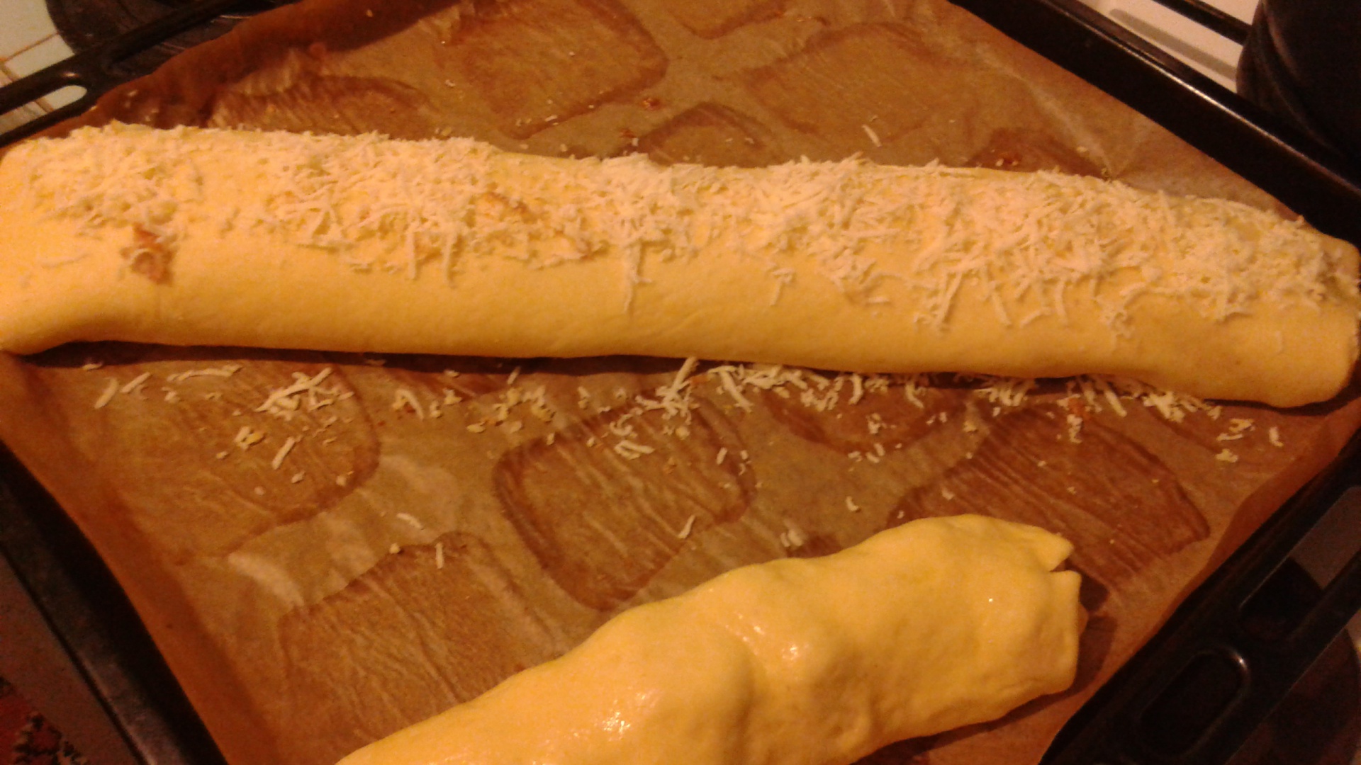 Rulada cu telemea si cascavea