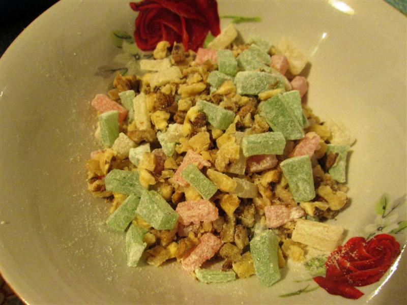 Chec cu nuci si rahat