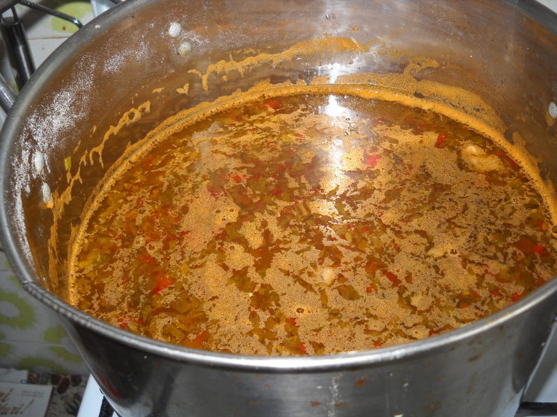 Bors de fasole cu afumatura