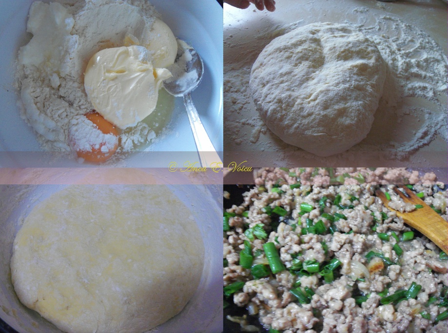 Placinta de primavara cu carne si aluat de casa