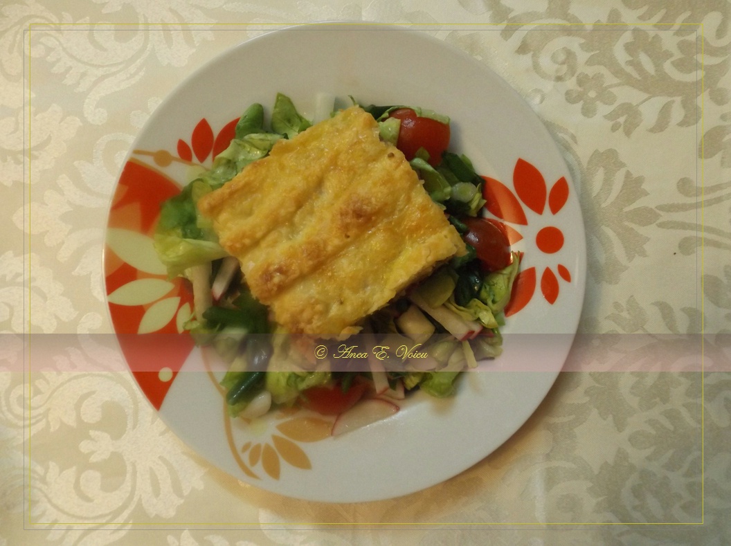 Placinta de primavara cu carne si aluat de casa