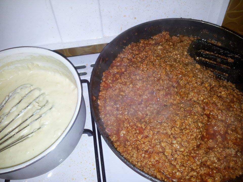 Lasagna cu foi de casa