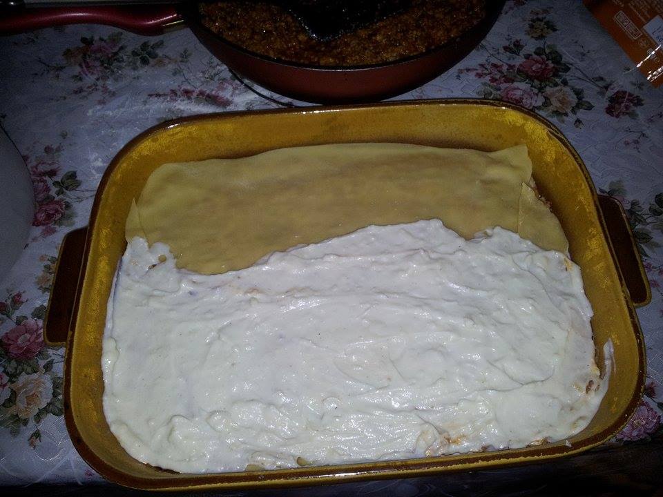 Lasagna cu foi de casa