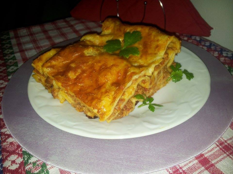 Lasagna cu foi de casa
