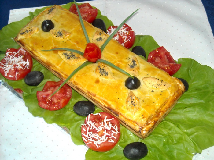 Carne tocata in crusta