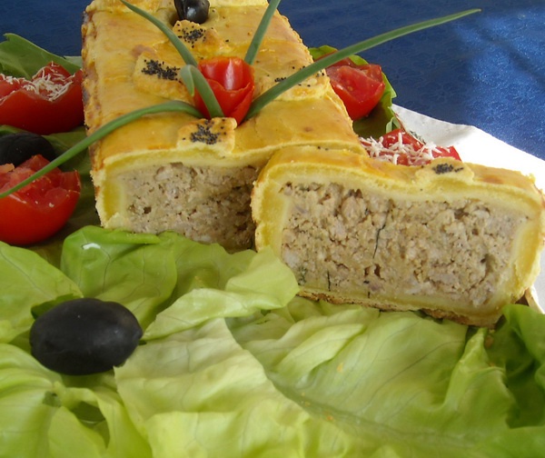 Carne tocata in crusta