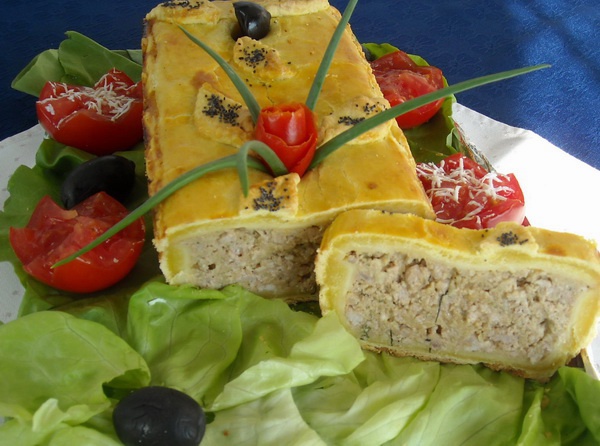 Carne tocata in crusta