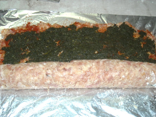 Rulada cu carne tocata