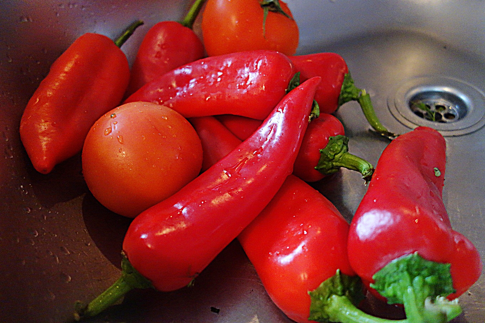 Ardei Kapia rosu umplut, la cuptor