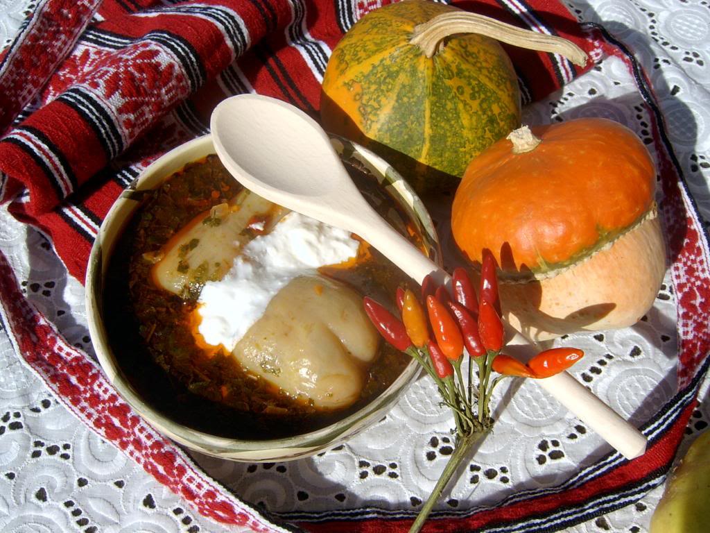 Ciorba cu ardei umplut