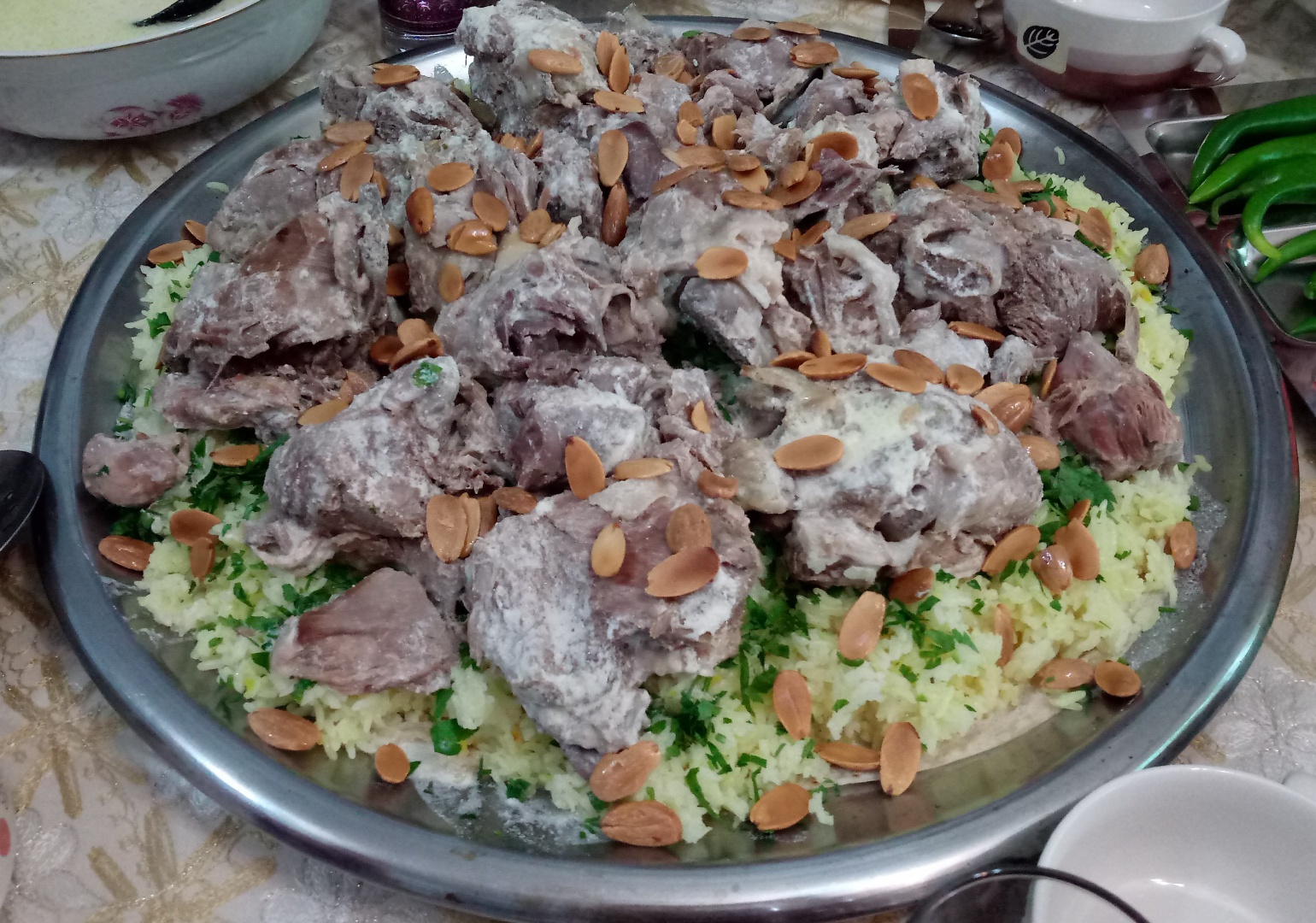 Mansaf - mancare traditionala iordaniana