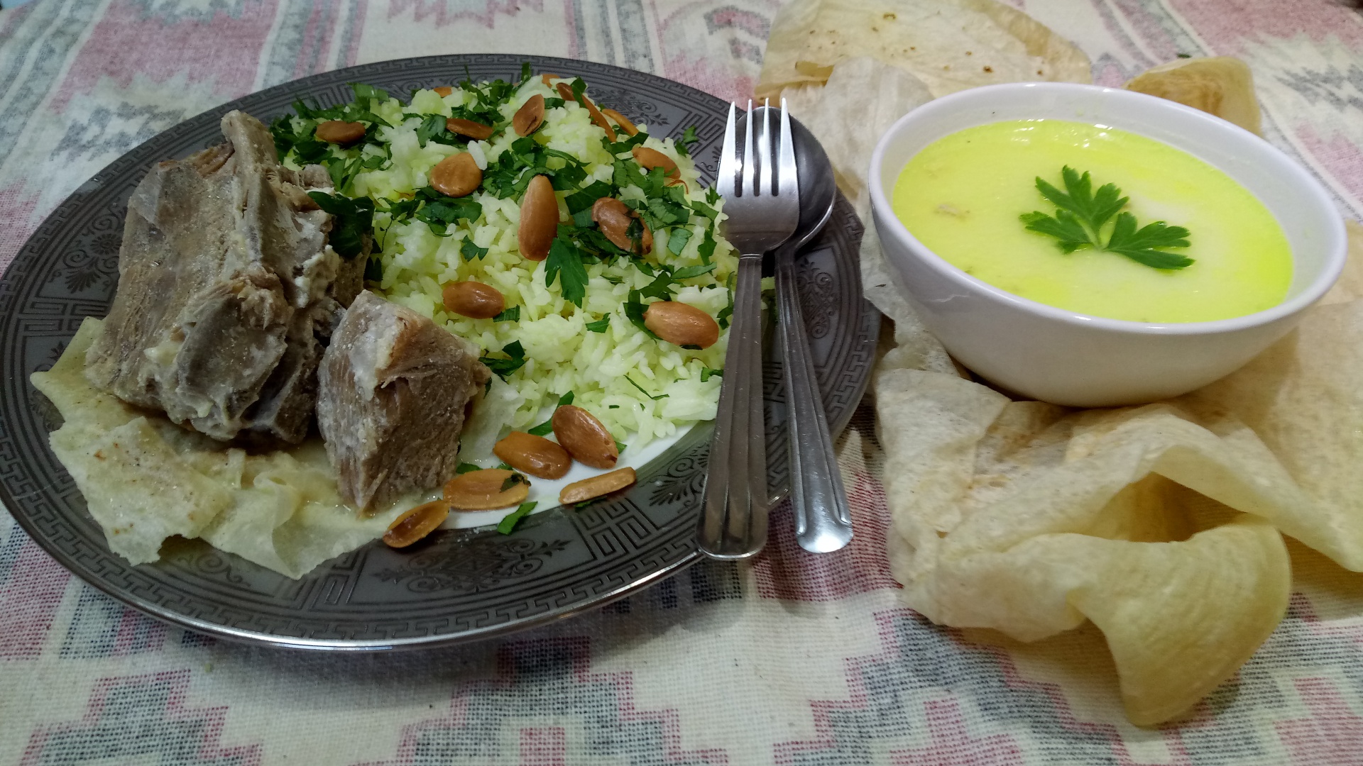 Mansaf - mancare traditionala iordaniana