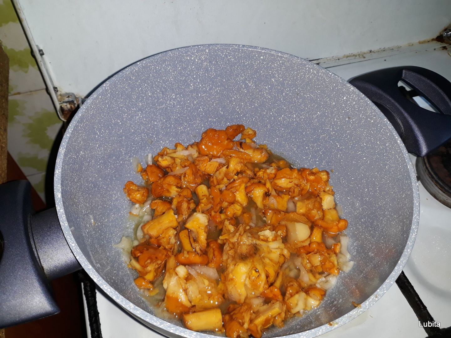 Ciulama de pui cu ciuperci