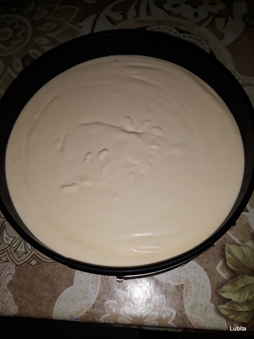 Tort cu crema de branza si mousse de ciocolata