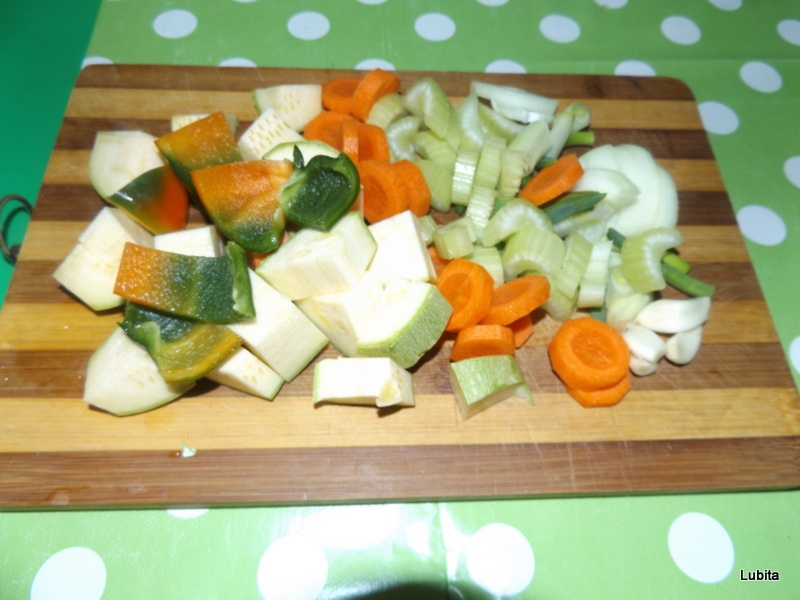 Supa crema de mazare cu jambon