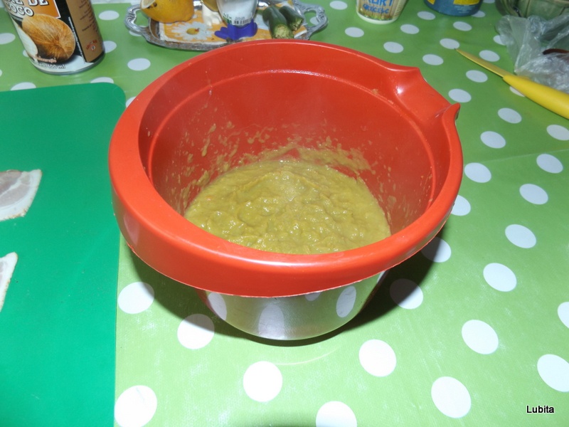 Supa crema de mazare cu jambon