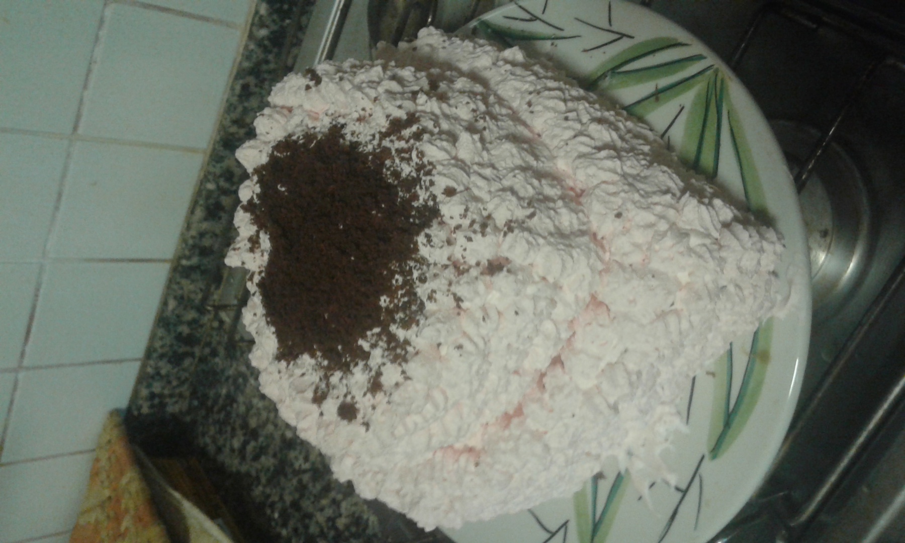 Tort pinguin in forma de inima