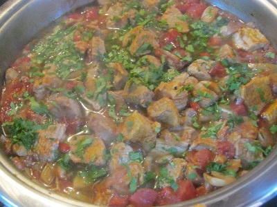 Tocana de porc cu ciuperci ( Zepter)