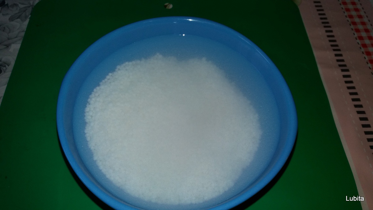 Budinca de tapioca cu lapte de cocos si lapte de soia