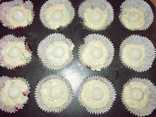 Briose cu cascaval si oua de prepelita