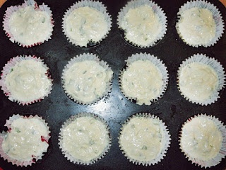 Briose cu cascaval si oua de prepelita