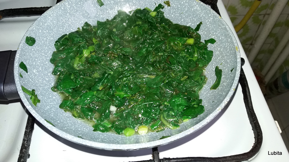 Oua cu spanac la cuptor