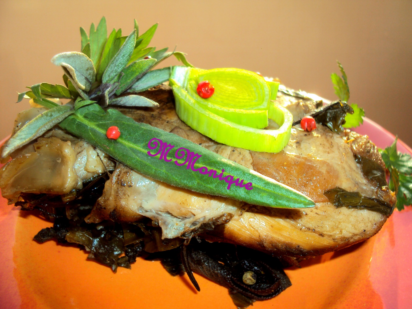 Ied copt in ierburi aromatice