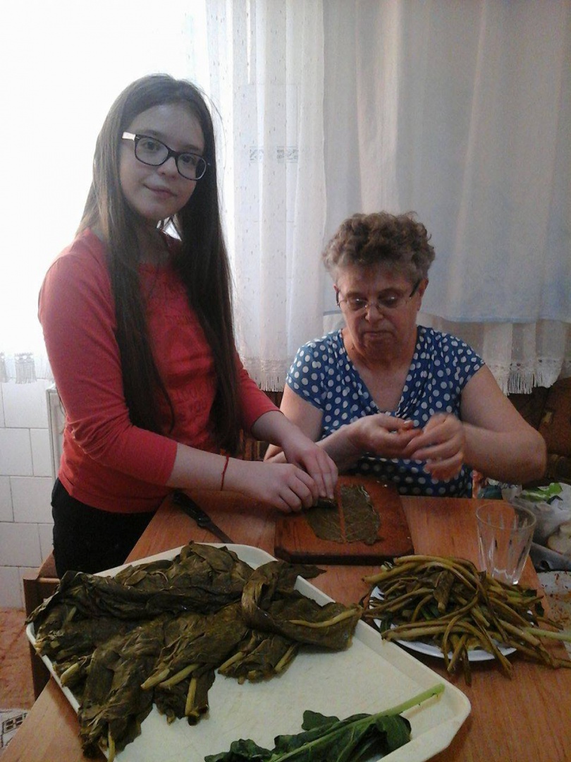 Totike sau sarmale in foi de stevie